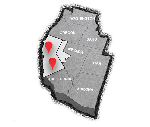 California Compression service area